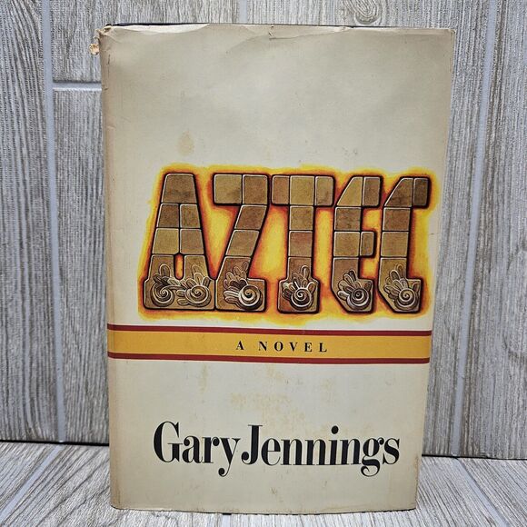 AZTEC by Gary Jennings 1980 Hardcover First‎ Edition - Picture 1 of 13